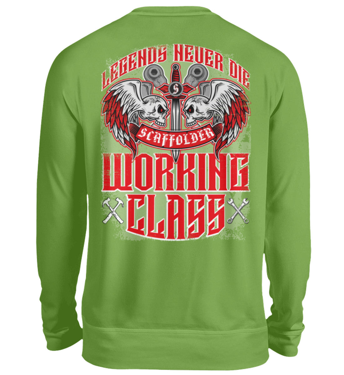 Gerüstbauer Pullover / LEGENDS NEVER DIE €34.95 Gerüstbauer - Shop >>