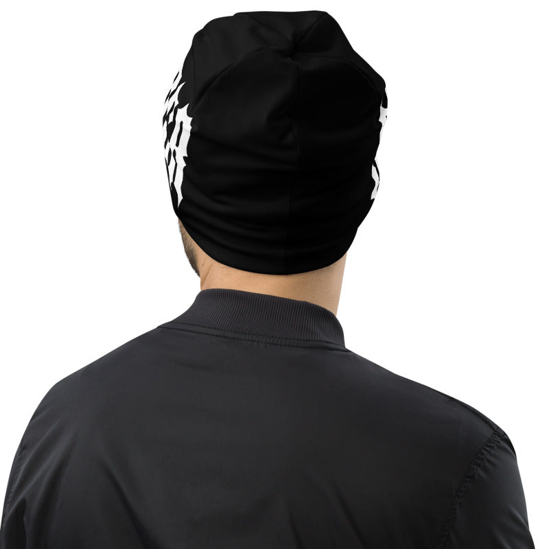 Gerüstbauer Beanie mit Allover-Druck