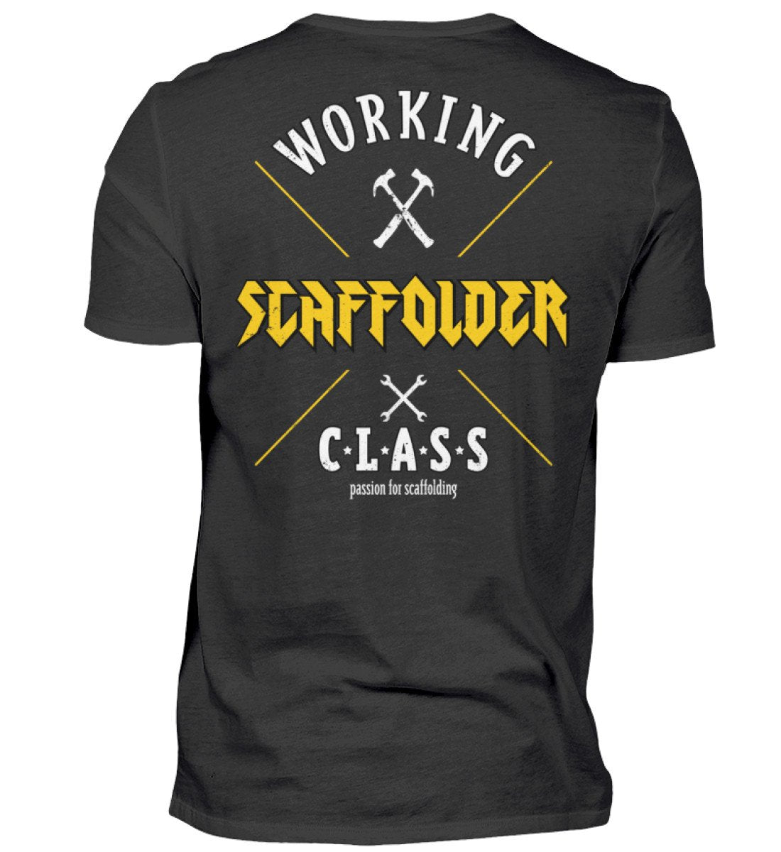 Gerüstbauer T-Shirt Passion for Scaffolding €24.95 Gerüstbauer - Shop >>