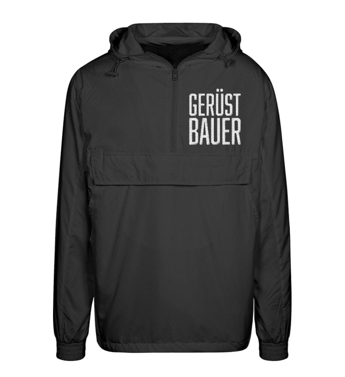 Gerüstbauer Windbreaker bestickt www.geruestbauershop.de