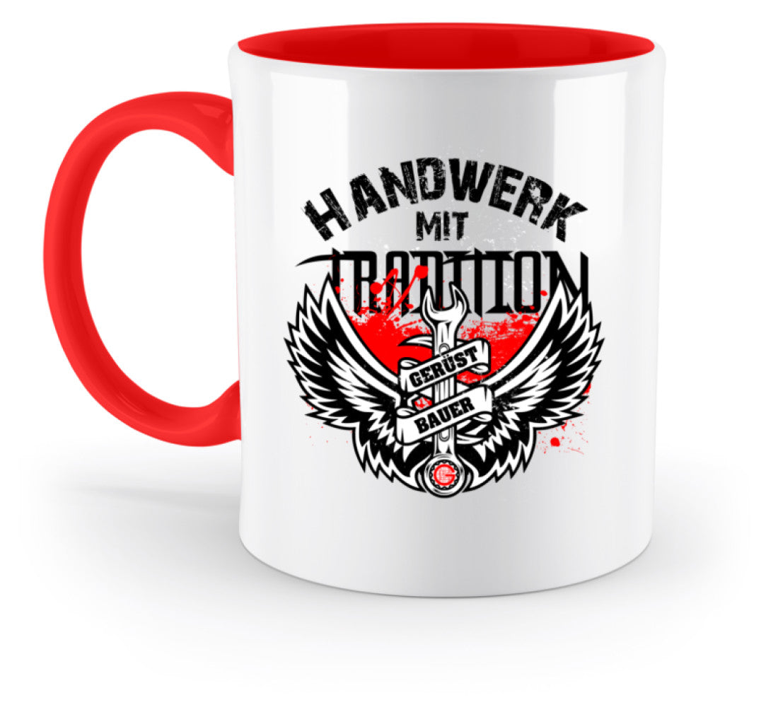 Handwerk mit Tradition Gerüstbauer - Zweifarbige Tasse €18.95 Gerüstbauer - Shop >>