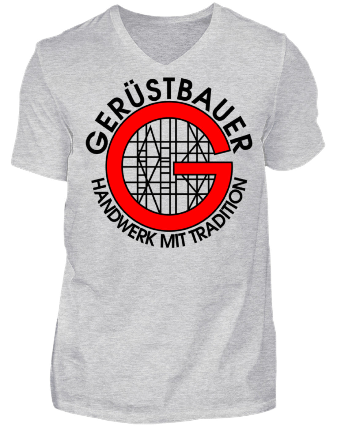 Gerüstbauer / Handwerk mit Tradition - Herren V-Neck Shirt €21.95 Gerüstbauer - Shop >>