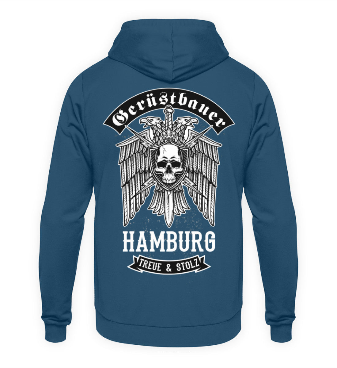 Gerüstbauer Hamburg  - Unisex Kapuzenpullover Hoodie €34.95 Gerüstbauer - Shop >>