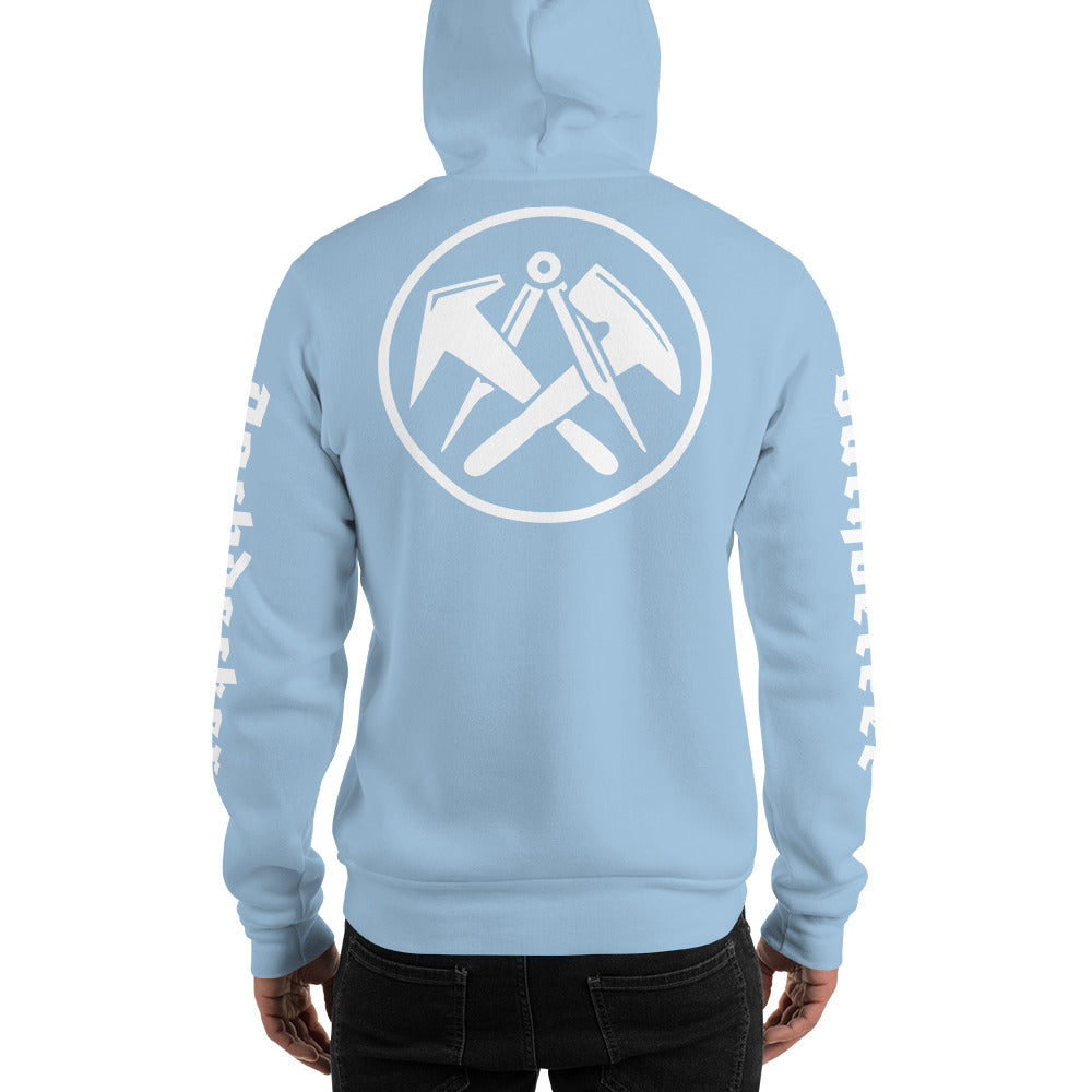 Dachdecker Kapuzenpulli €47.95 Gerüstbauer - Shop >>