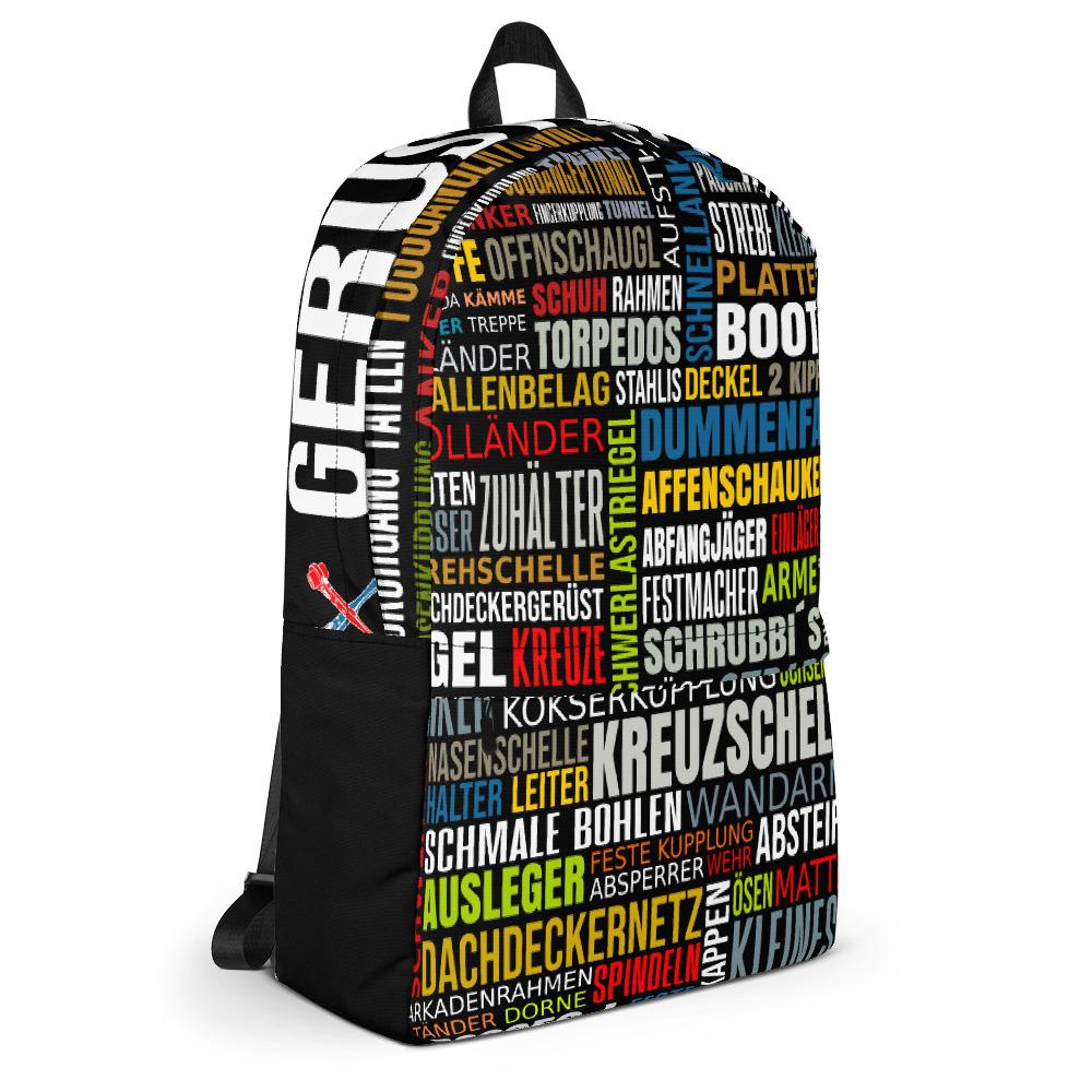 Gerüstbauisch Rucksack €45.95 Gerüstbauer - Shop >>
