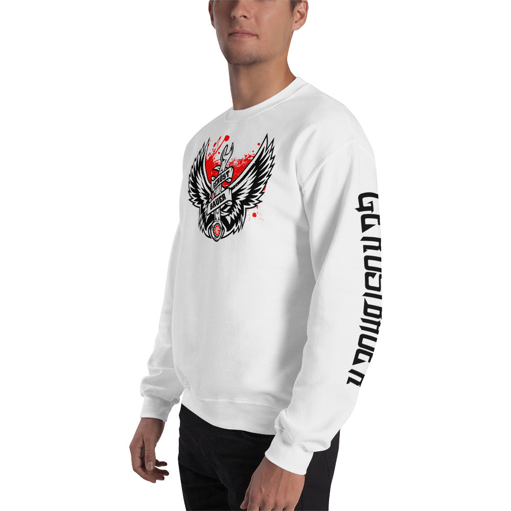Gerüstbauer Flügel white Unisex-Sweatshirt €44.95 Gerüstbauer - Shop >>