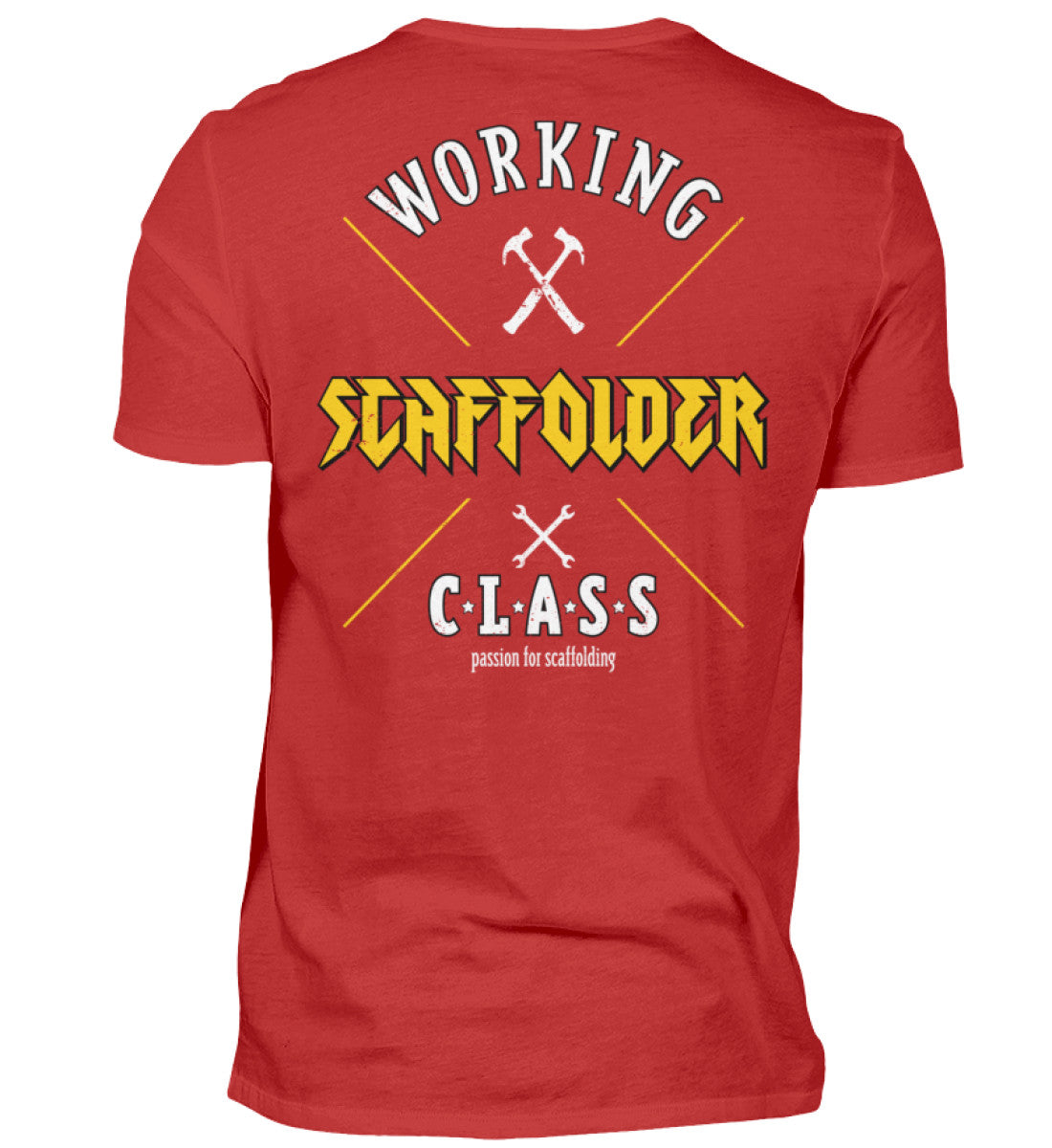 Gerüstbauer T-Shirt Passion for Scaffolding €24.95 Gerüstbauer - Shop >>