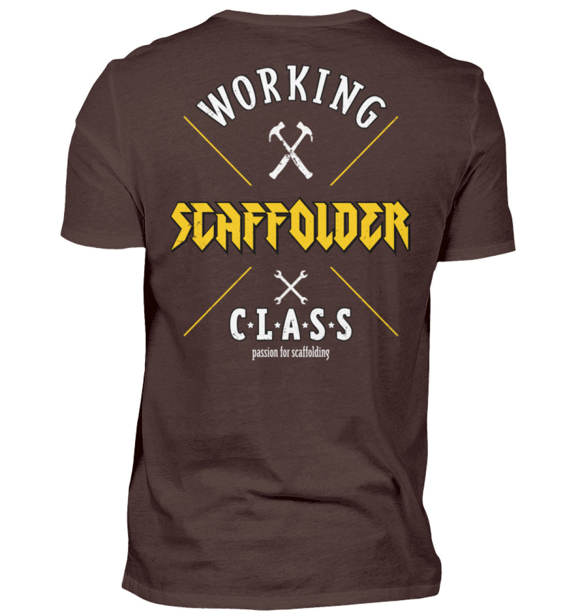 Gerüstbauer T-Shirt Passion for Scaffolding €24.95 Gerüstbauer - Shop >>