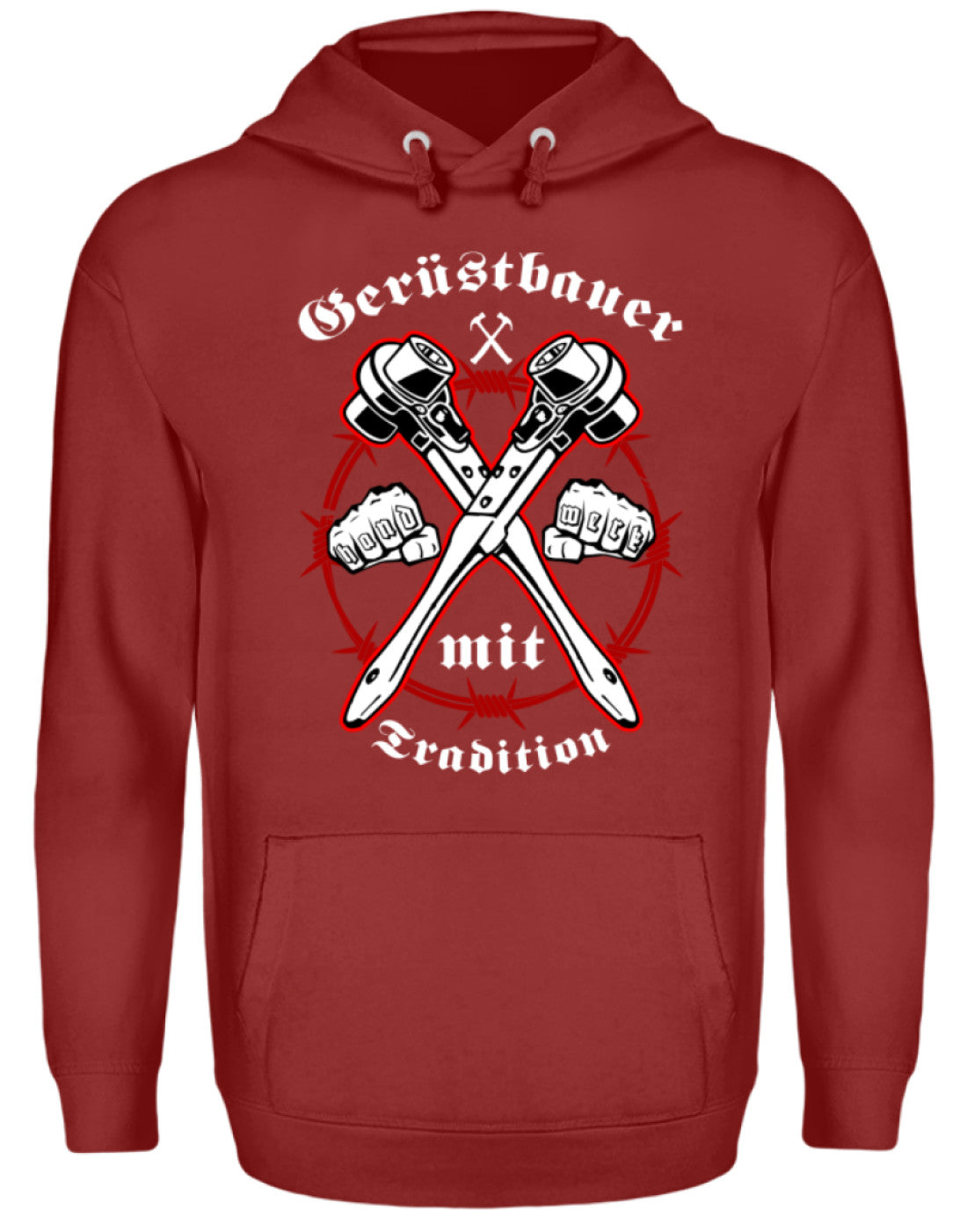 Gerüstbauer - Handwerk mit Tradition - Unisex Kapuzenpullover Hoodie €34.95 Gerüstbauer - Shop >>