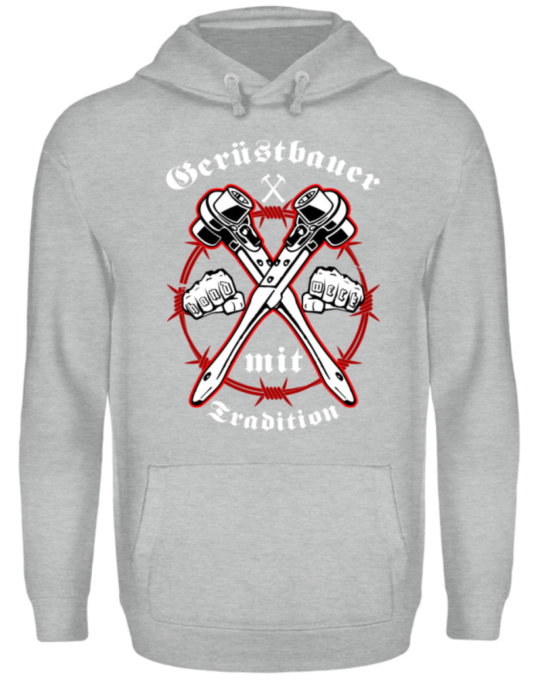 Gerüstbauer - Handwerk mit Tradition - Unisex Kapuzenpullover Hoodie €34.95 Gerüstbauer - Shop >>