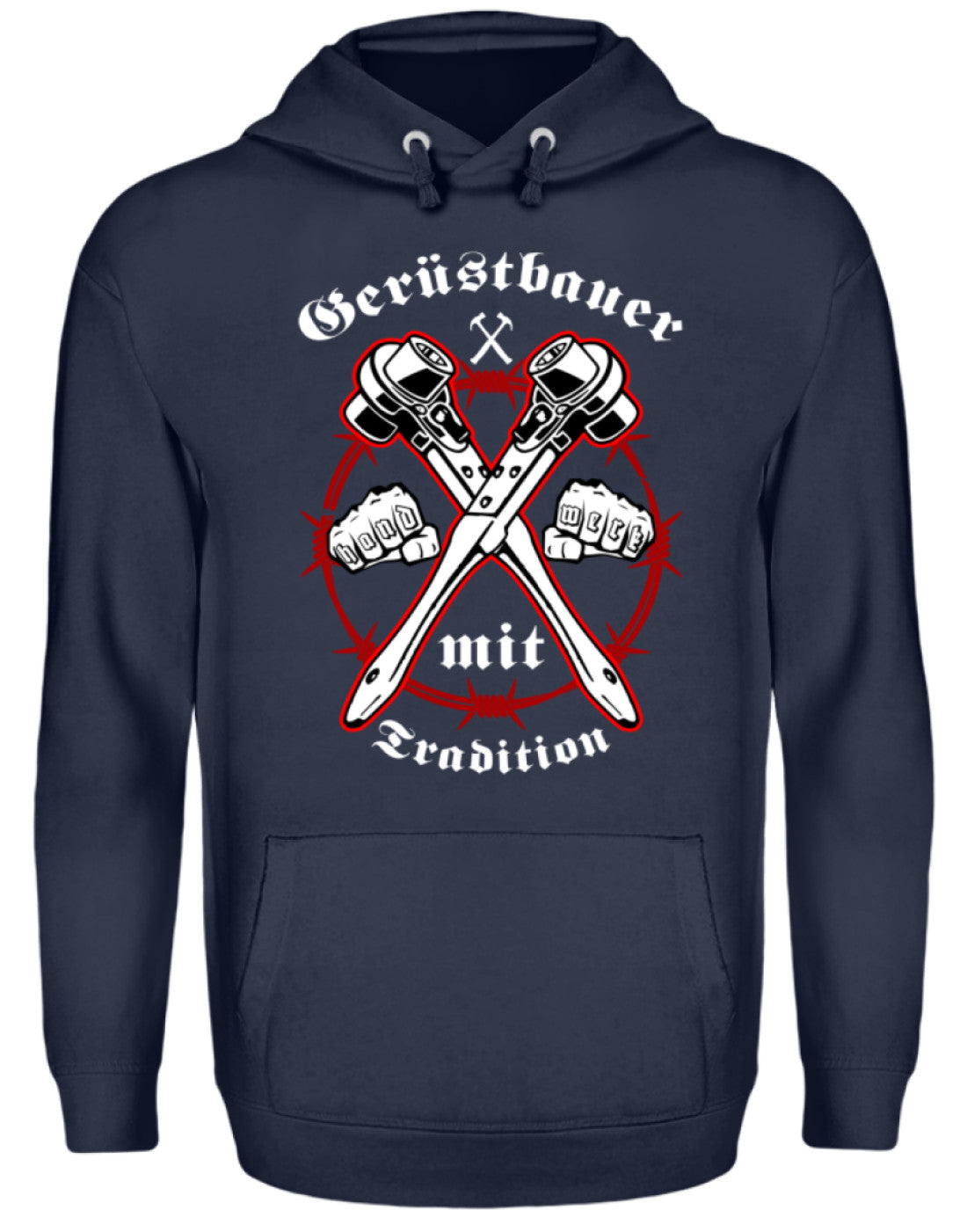 Gerüstbauer - Handwerk mit Tradition - Unisex Kapuzenpullover Hoodie €34.95 Gerüstbauer - Shop >>