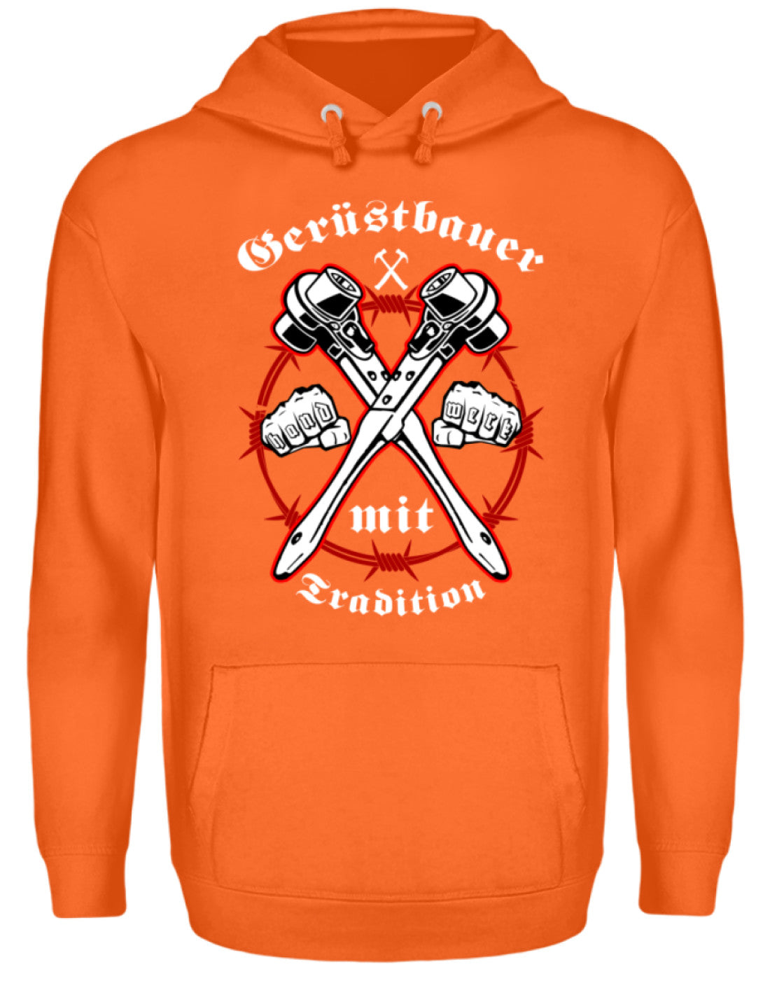 Gerüstbauer - Handwerk mit Tradition - Unisex Kapuzenpullover Hoodie €34.95 Gerüstbauer - Shop >>