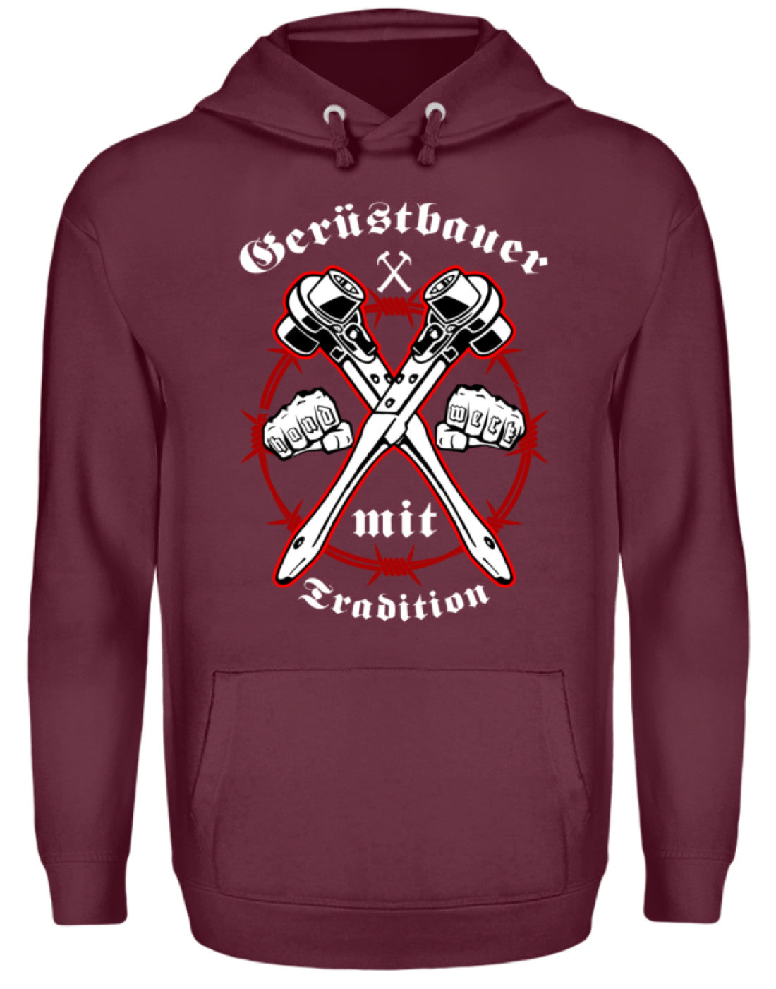 Gerüstbauer - Handwerk mit Tradition - Unisex Kapuzenpullover Hoodie €34.95 Gerüstbauer - Shop >>