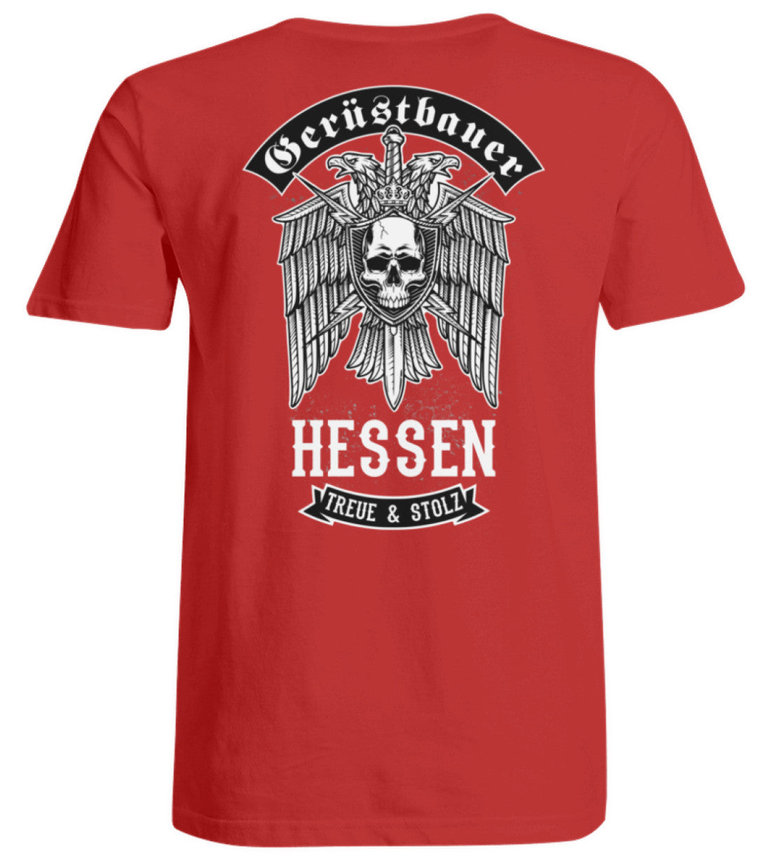 Gerüstbauer Hessen - Übergrößenshirt €24.95 Gerüstbauer - Shop >>