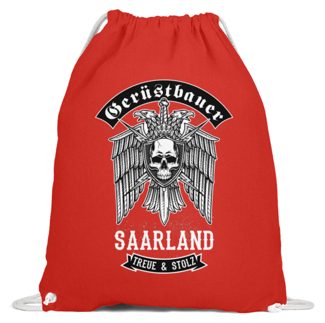 Gerüstbauer Saarland - Baumwoll Gymsac €19.95 Gerüstbauer - Shop >>