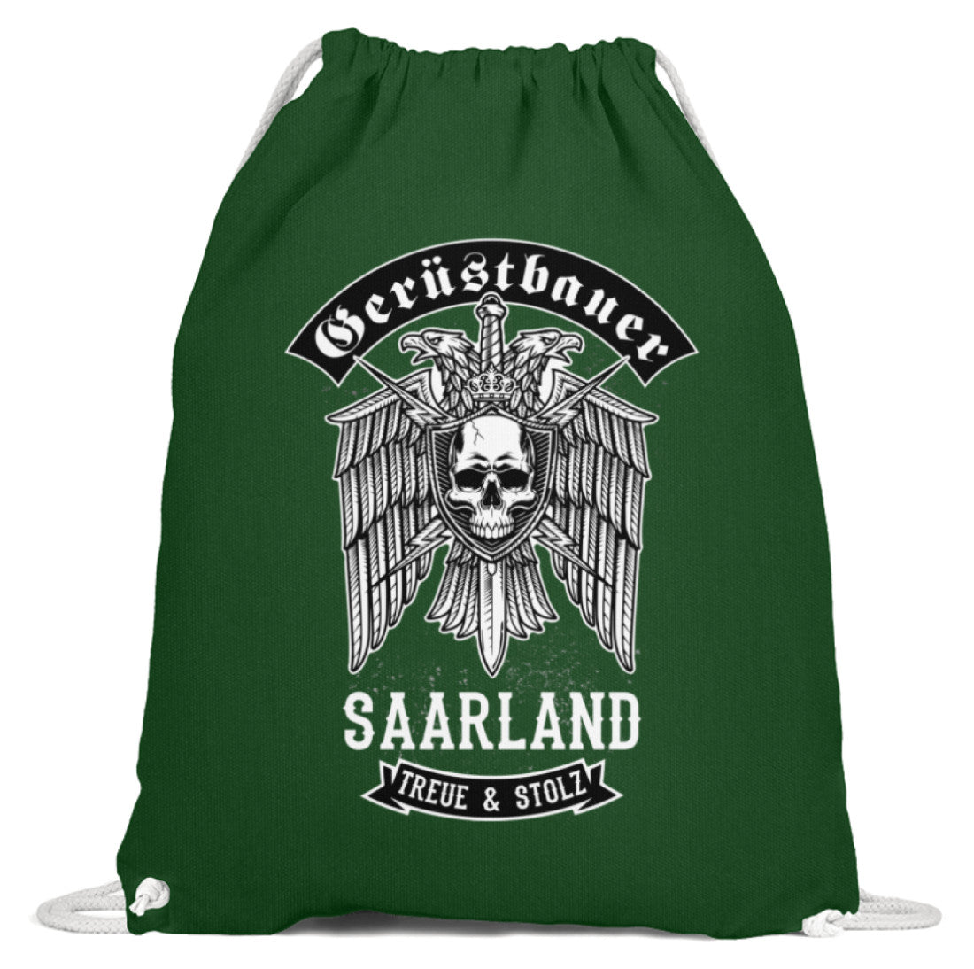 Gerüstbauer Saarland - Baumwoll Gymsac €19.95 Gerüstbauer - Shop >>