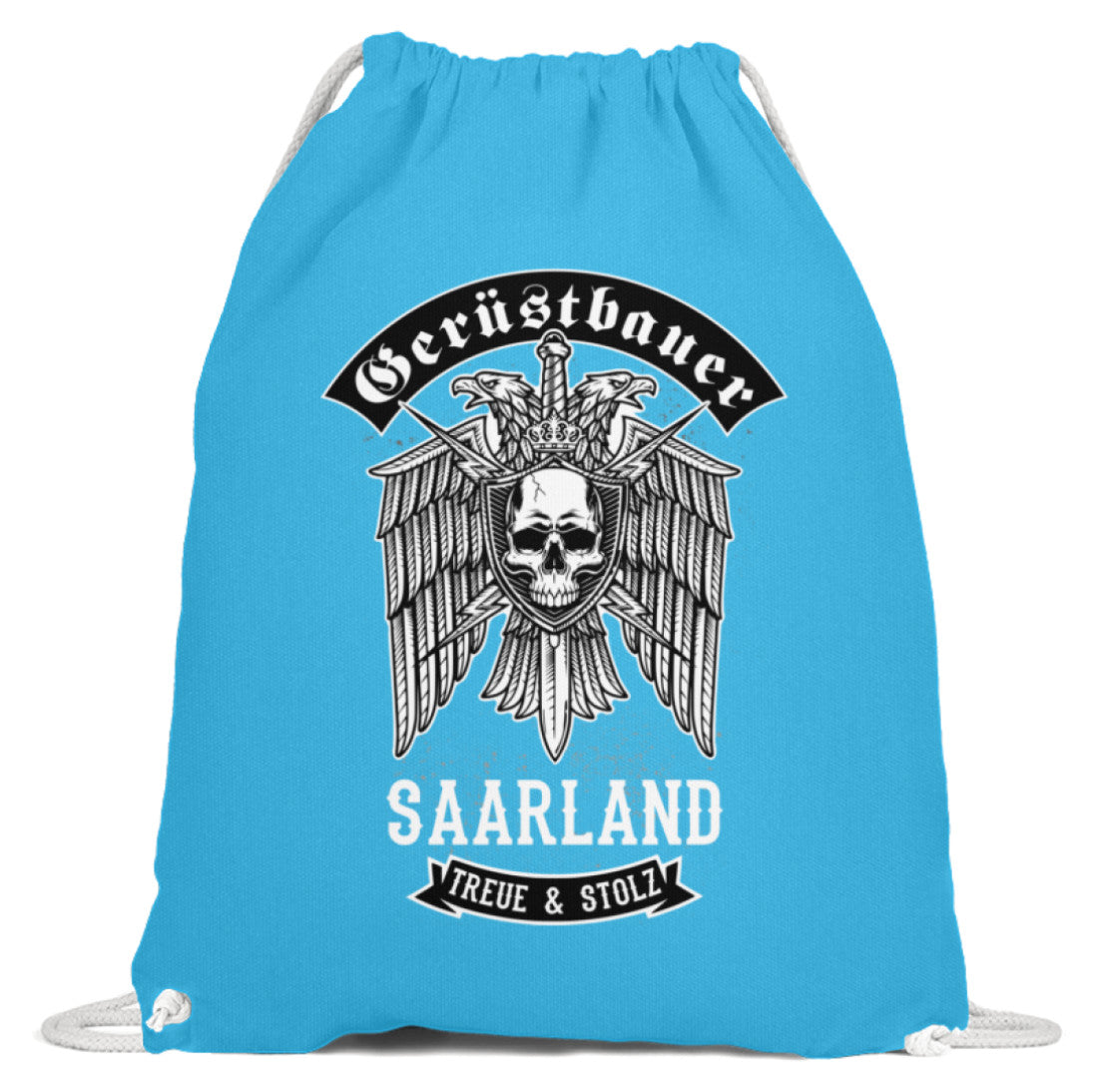 Gerüstbauer Saarland - Baumwoll Gymsac €19.95 Gerüstbauer - Shop >>