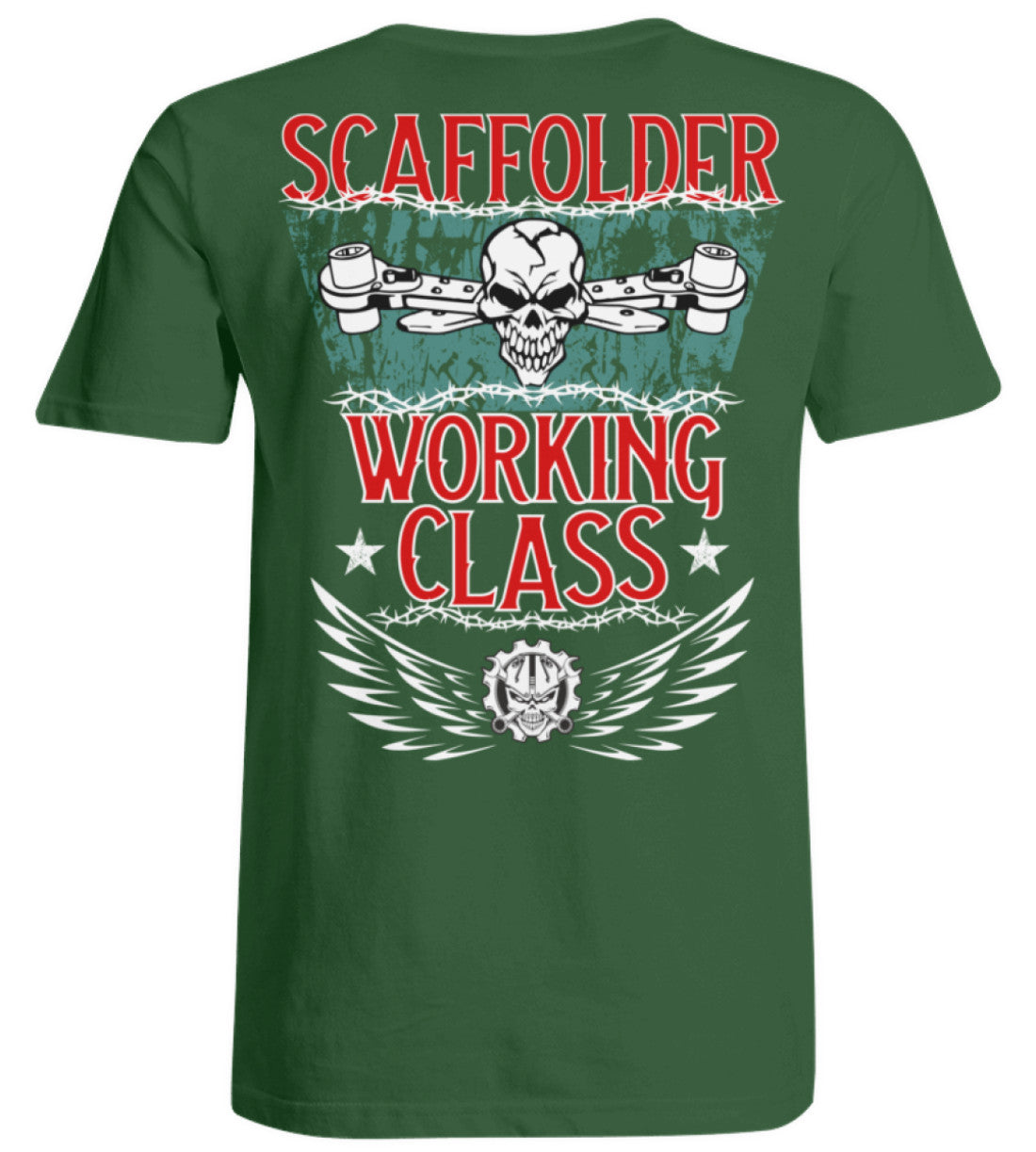 Scaffolder/Working/Class - Übergrößenshirt €24.95 Gerüstbauer - Shop >>
