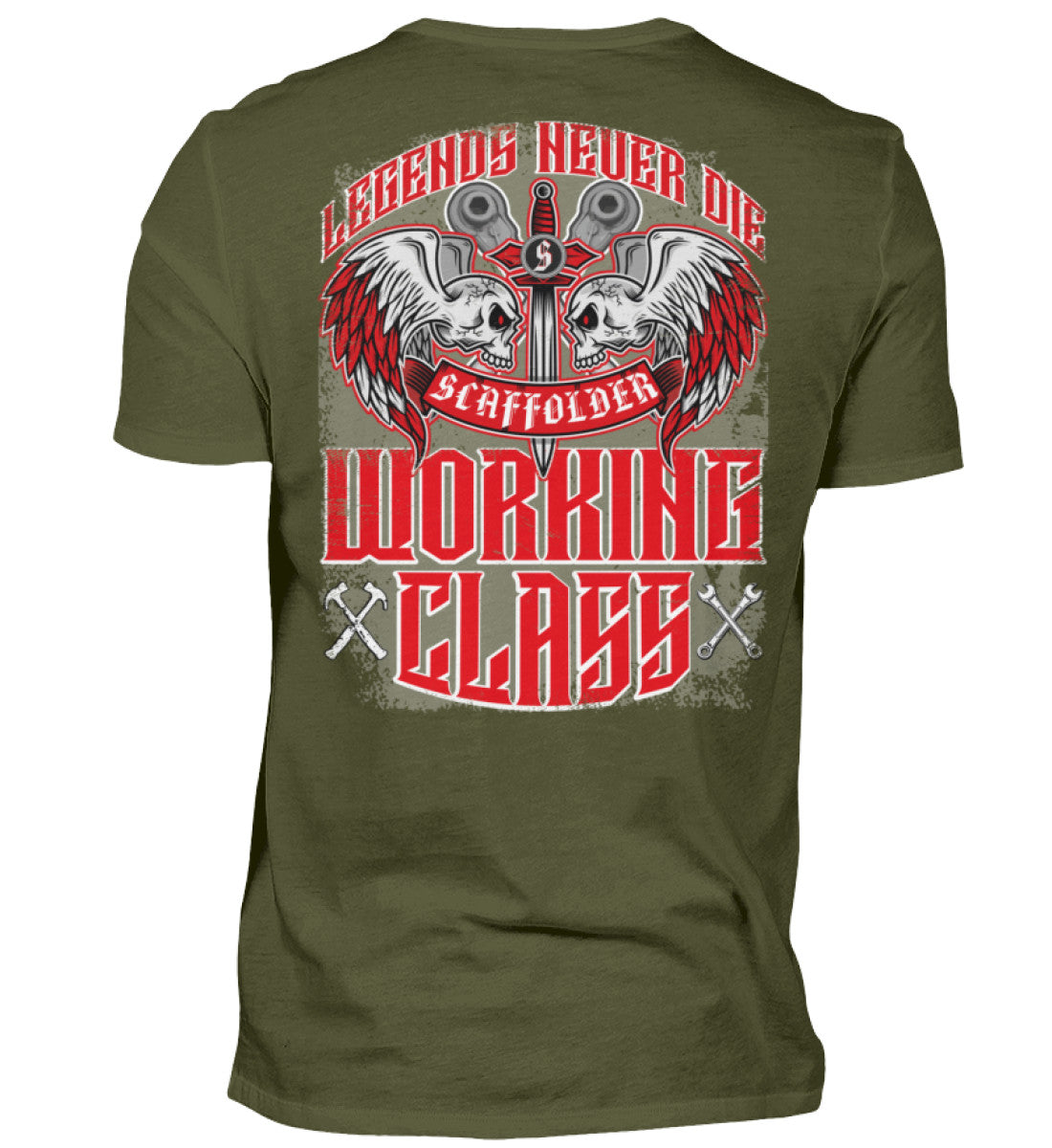 Gerüstbauer T-Shirt / LEGENDS NEVER DIE €24.95 Gerüstbauer - Shop >>