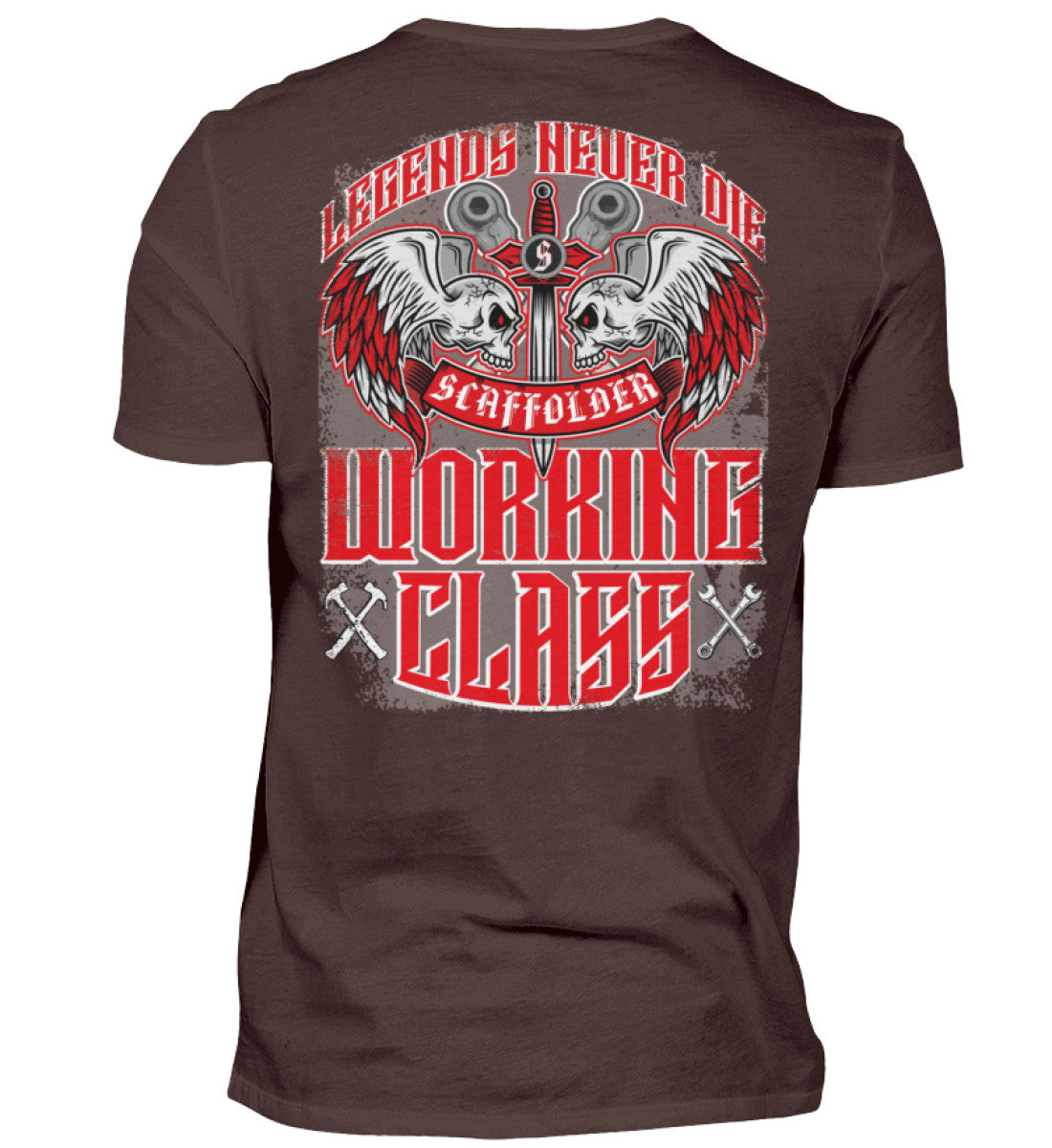 Gerüstbauer T-Shirt / LEGENDS NEVER DIE €24.95 Gerüstbauer - Shop >>