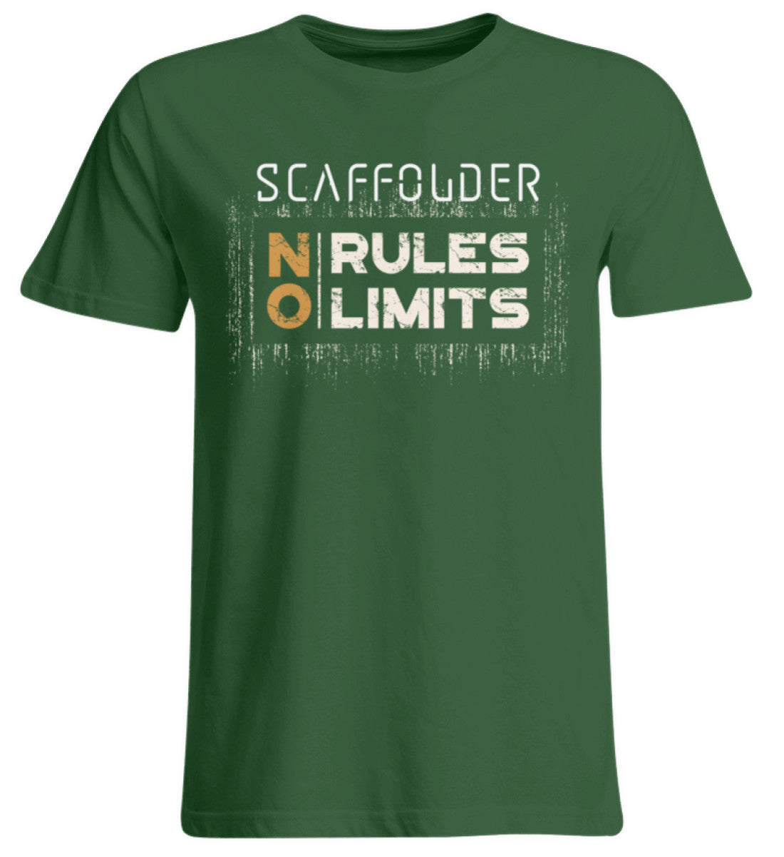 Scaffolder NO RULES NO LIMITS - Übergrößenshirt €26.95 Gerüstbauer - Shop >>