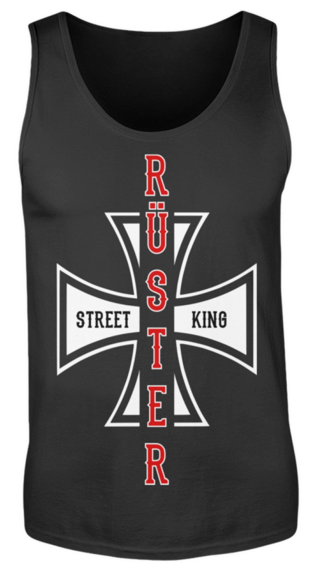 Rüster Street King !!! - Herren Tanktop €19.95 Gerüstbauer - Shop >>