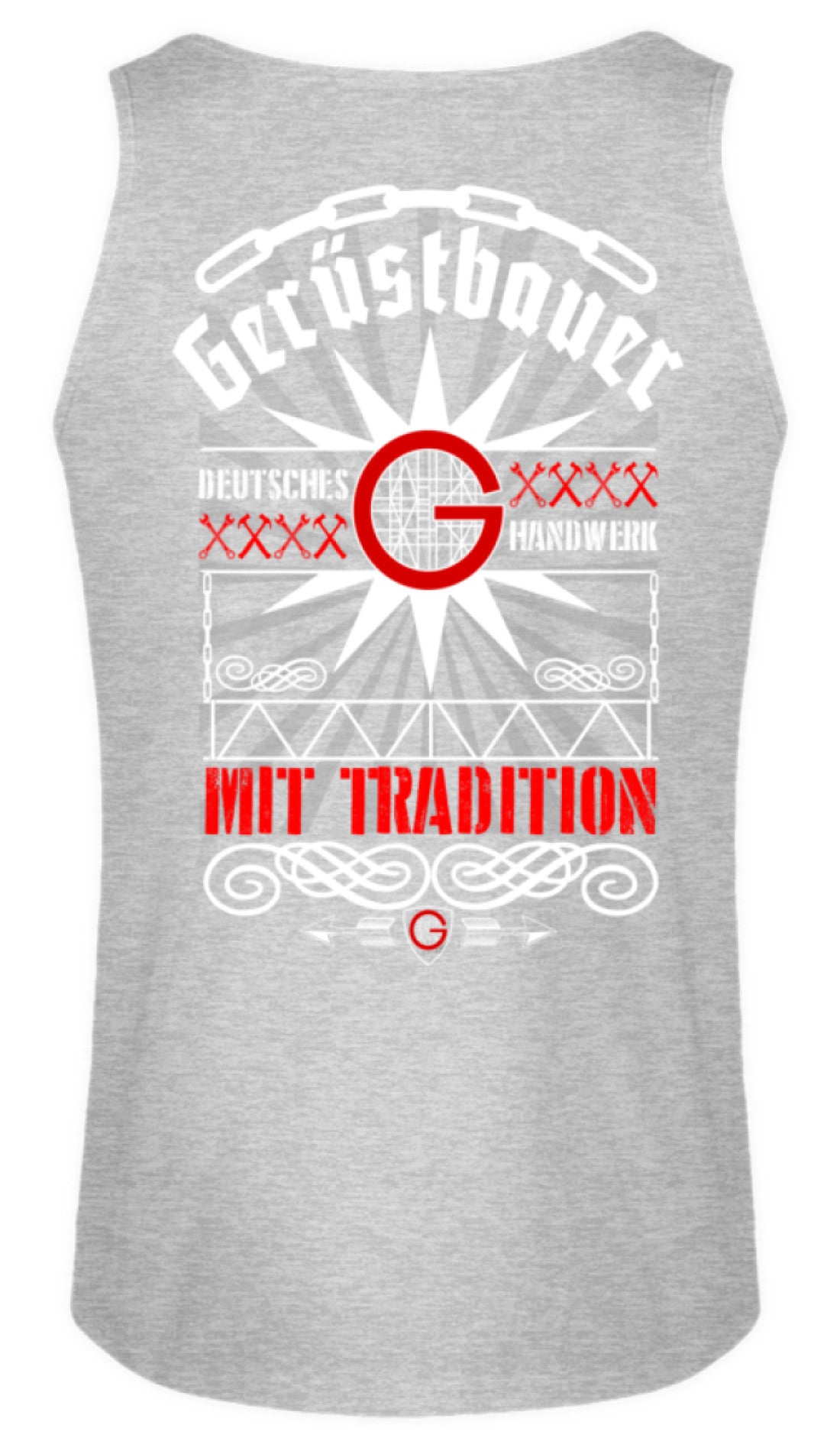 Gerüstbauer Handwerk mit Tradition - Herren Tanktop €19.95 Gerüstbauer - Shop >>