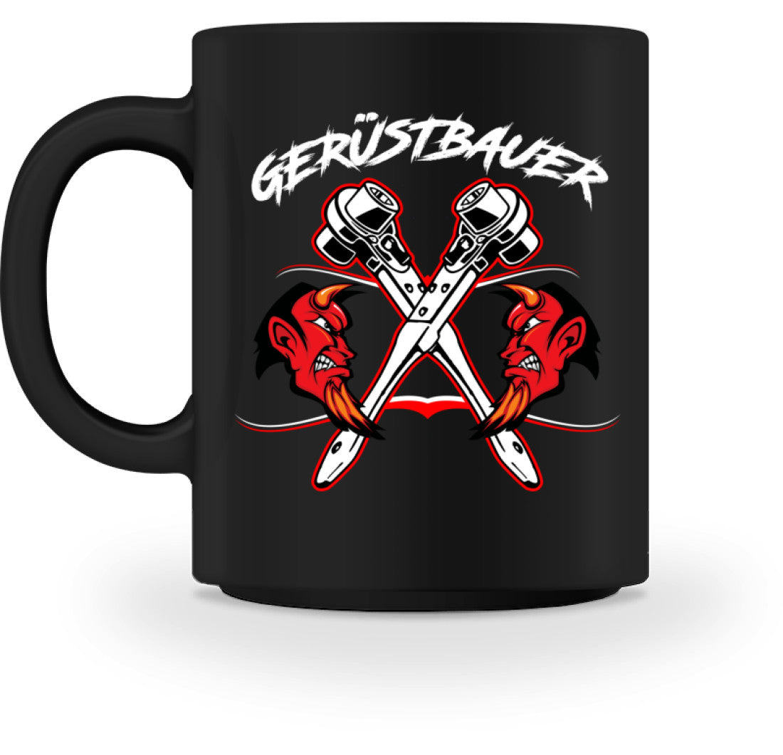Gerüstbauertass / Devil - Tasse €18.95 Gerüstbauer - Shop >>