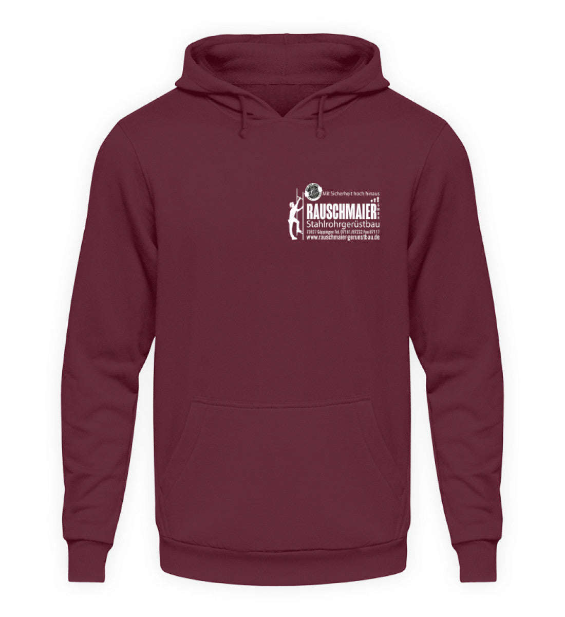 Gerüstbau Rauschmaier - Unisex Kapuzenpullover Hoodie €38.95 Gerüstbauer - Shop >>