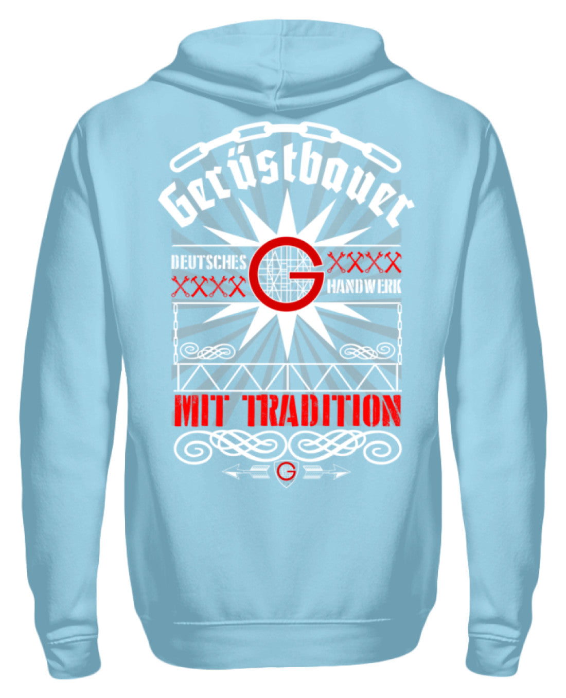 Gerüstbauer Handwerk mit Tradition - Unisex Kapuzenpullover Hoodie €34.95 Gerüstbauer - Shop >>