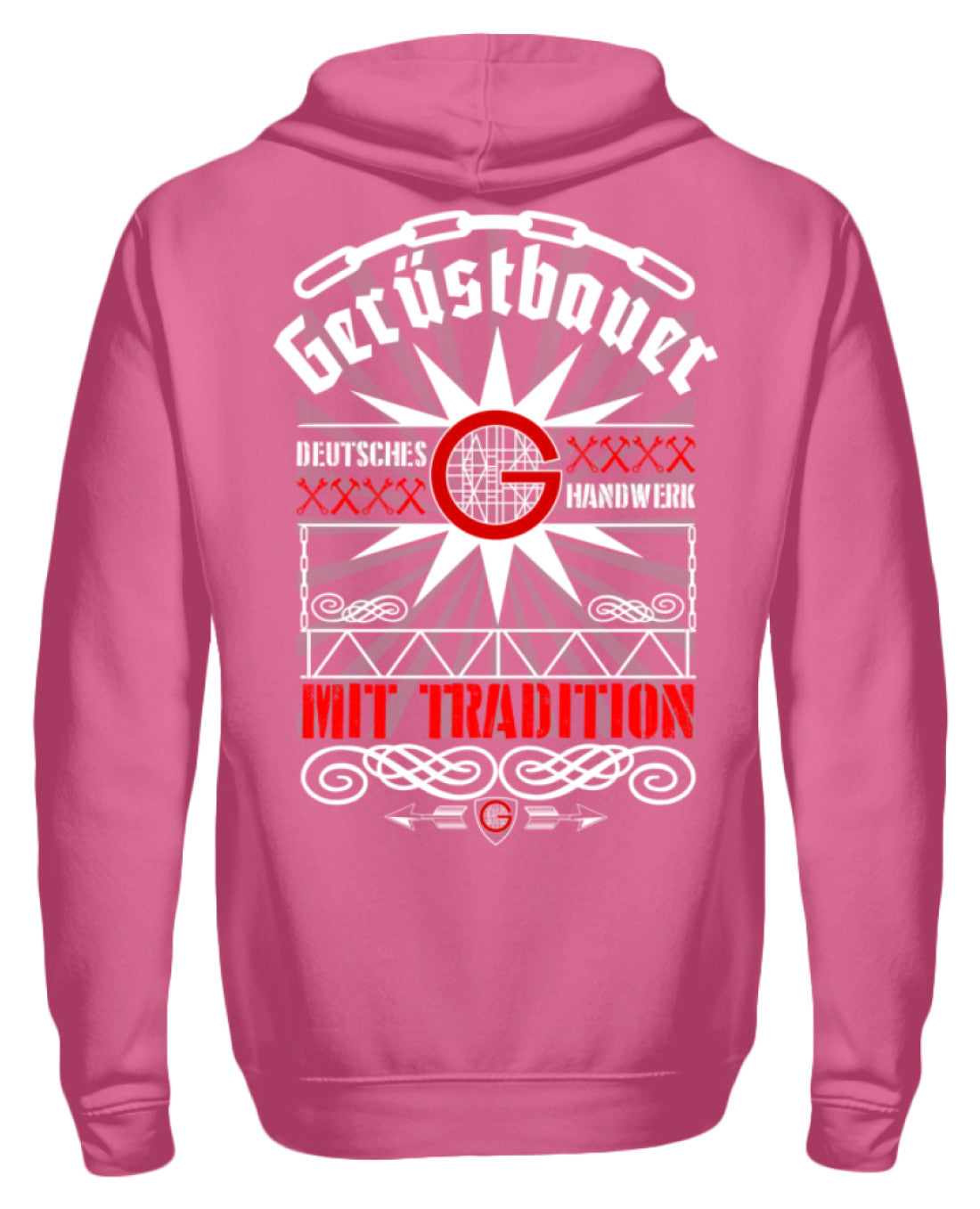 Gerüstbauer Handwerk mit Tradition - Unisex Kapuzenpullover Hoodie €34.95 Gerüstbauer - Shop >>
