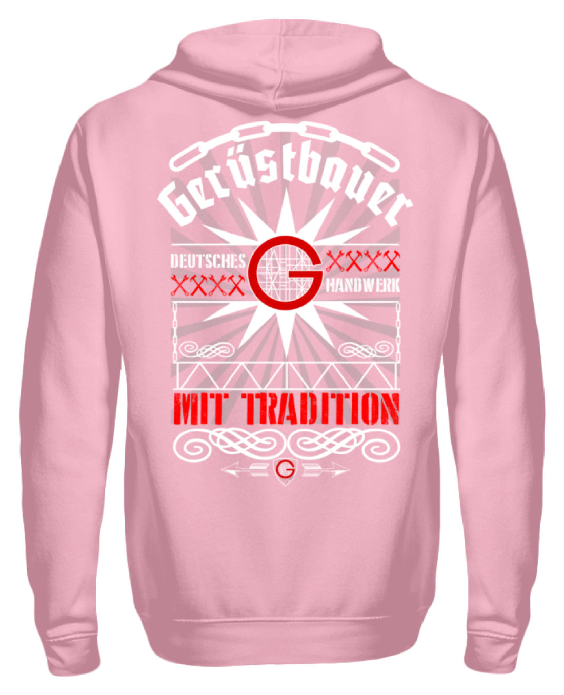 Gerüstbauer Handwerk mit Tradition - Unisex Kapuzenpullover Hoodie €34.95 Gerüstbauer - Shop >>