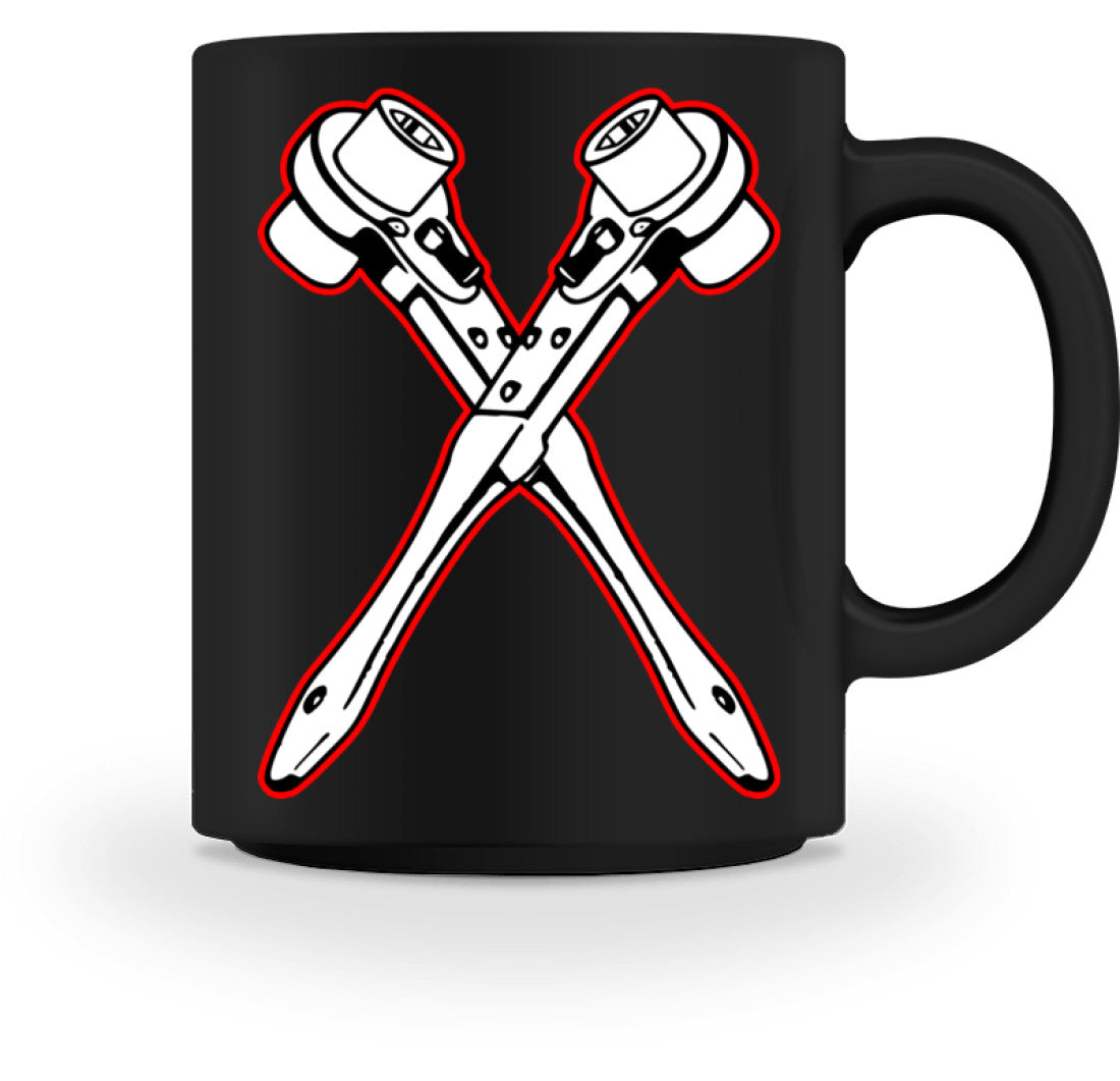 Gerüstbautasse / Ratsche - Tasse €18.95 Gerüstbauer - Shop >>
