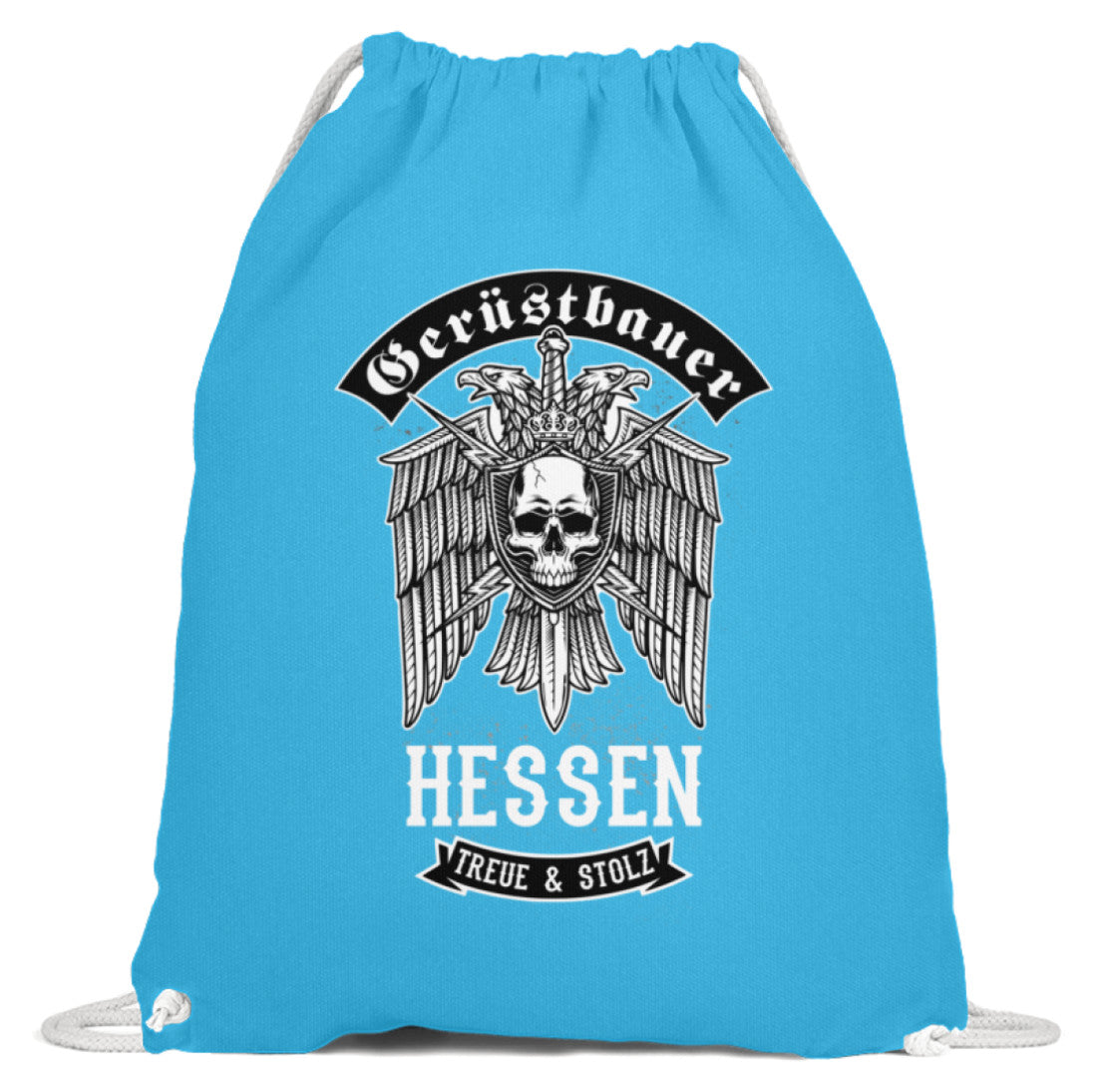 Gerüstbauer Hessen - Baumwoll Gymsac €19.95 Gerüstbauer - Shop >>