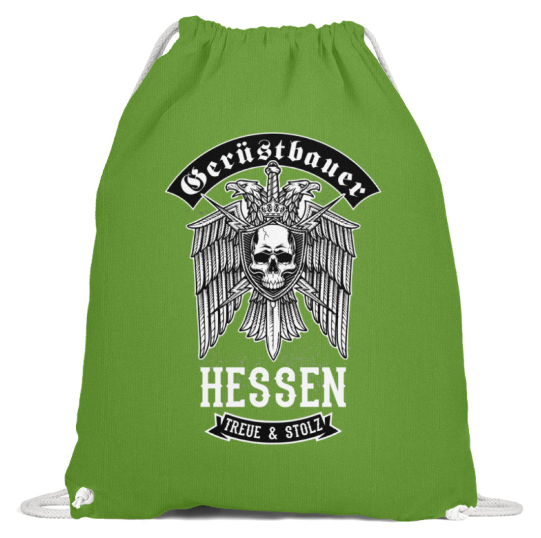 Gerüstbauer Hessen - Baumwoll Gymsac €19.95 Gerüstbauer - Shop >>