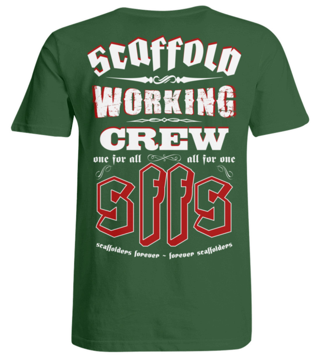 SCAFFOLD WORKING CREW - Übergrößenshirt €24.95 Gerüstbauer - Shop >>