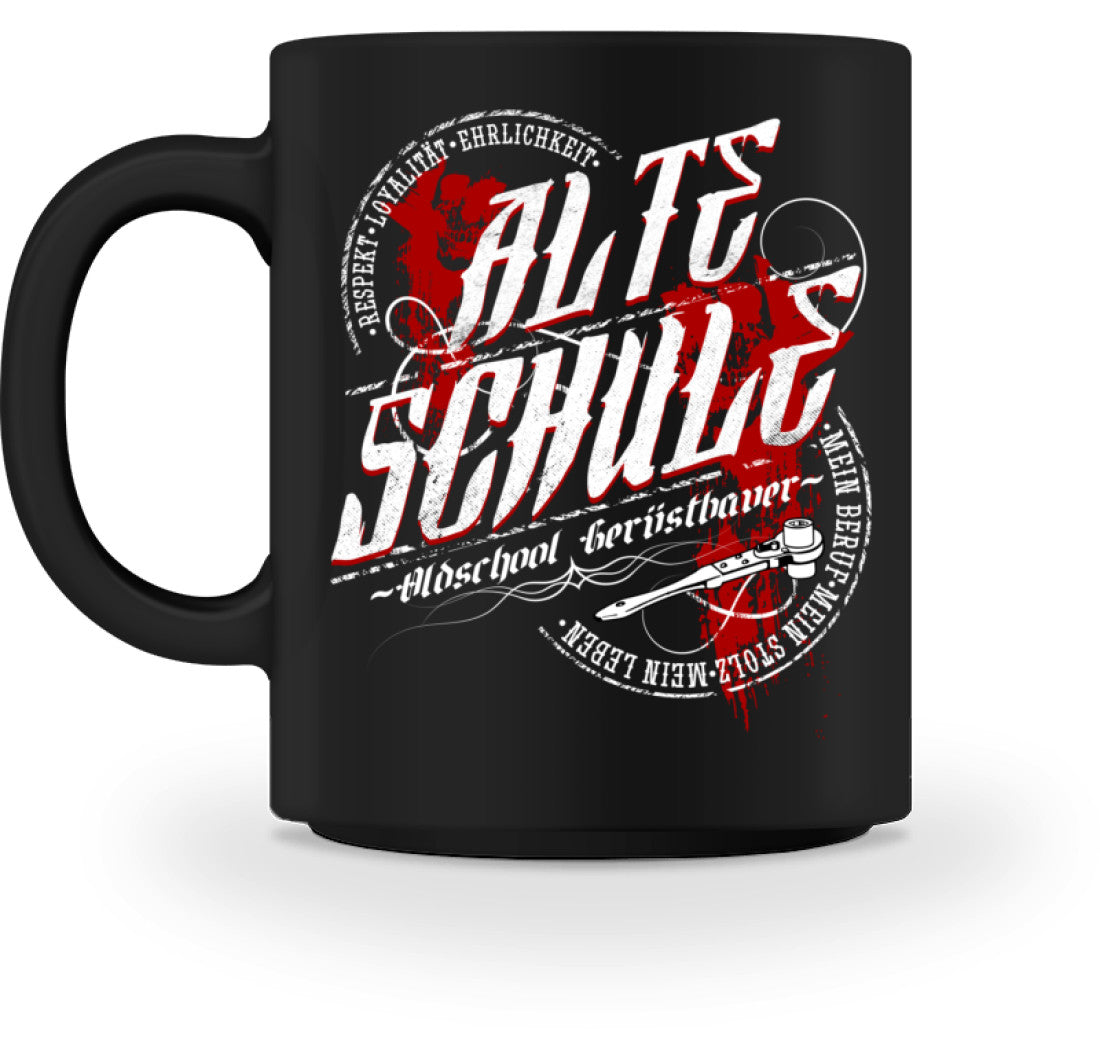 Gerüstbautasse / Alte Schule - Tasse €18.95 Gerüstbauer - Shop >>