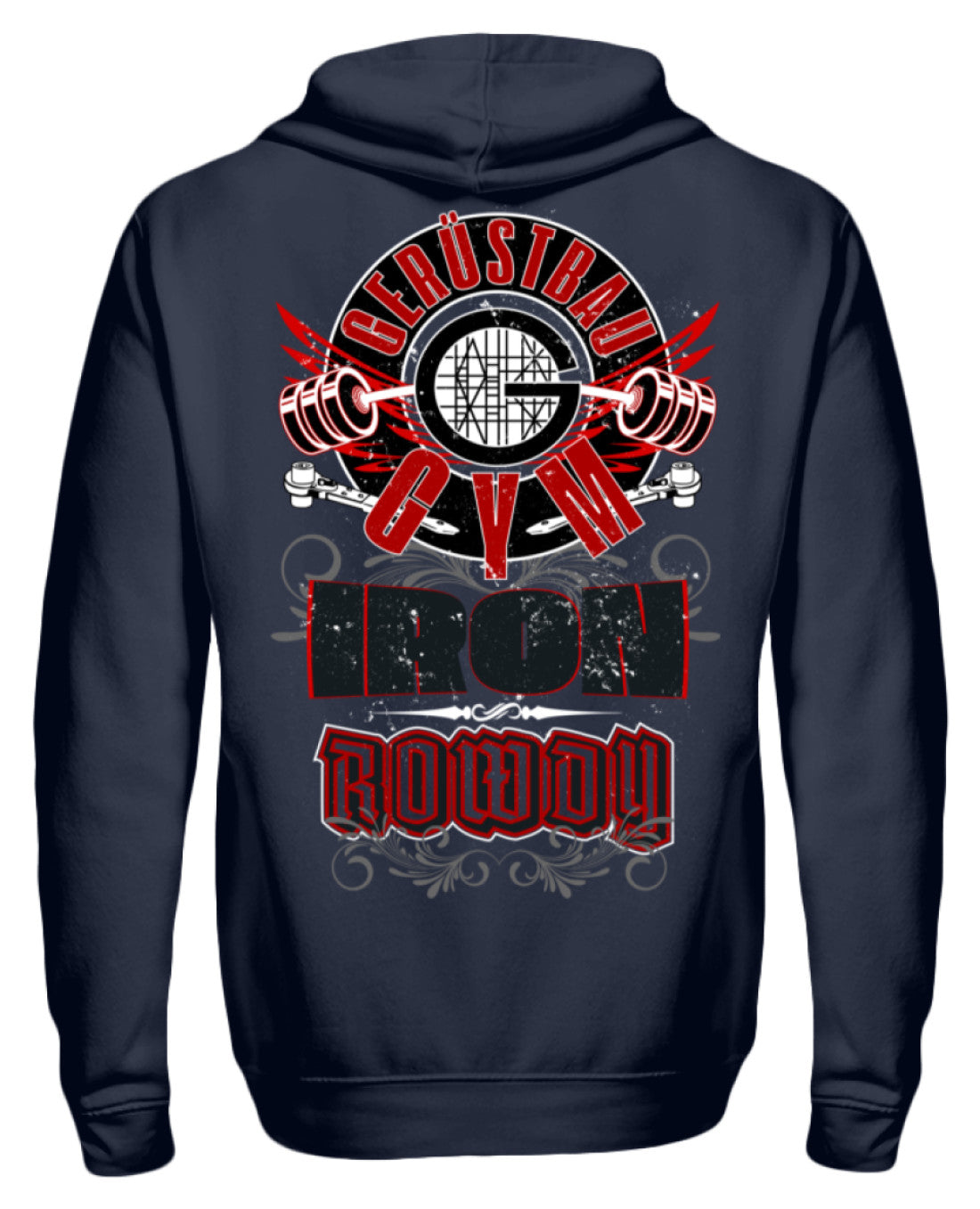 Gerüstbau GYM / IRON ROWDY €38.95 Gerüstbauer - Shop >>