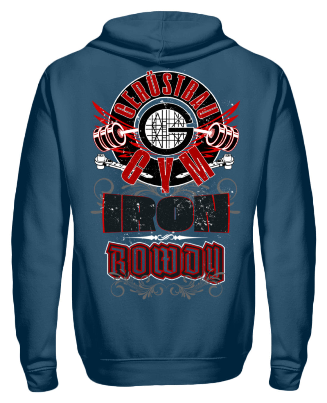 Gerüstbau GYM / IRON ROWDY €38.95 Gerüstbauer - Shop >>