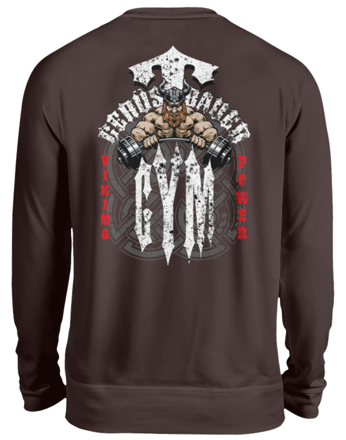 Gerüstbauer Gym / Viking Power / White - Unisex Pullover €32.95 Gerüstbauer - Shop >>