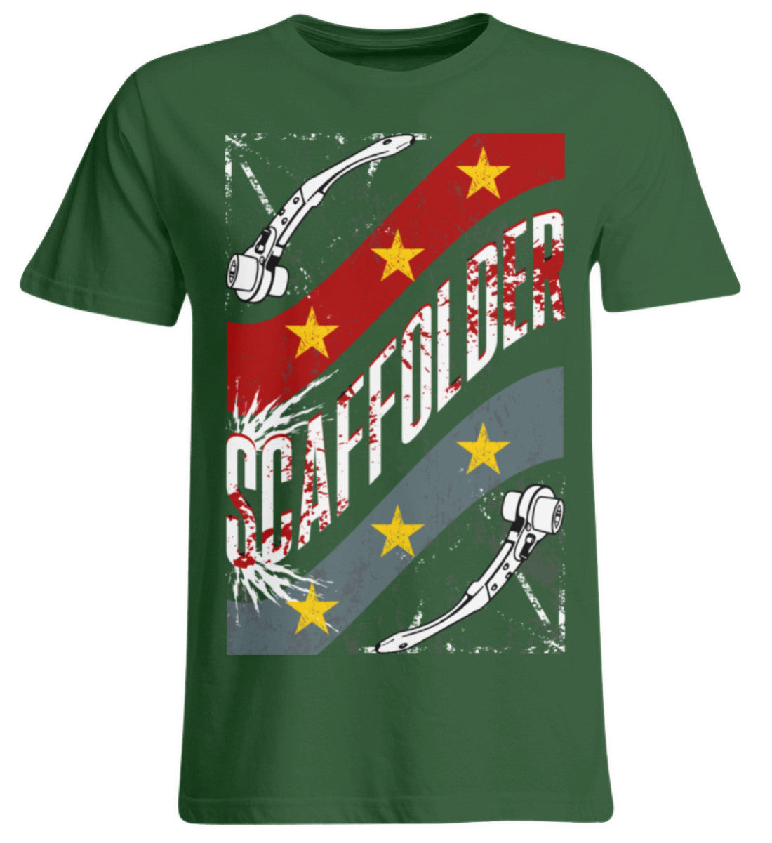 SCAFFOLDER - Übergrößenshirt €24.95 Gerüstbauer - Shop >>