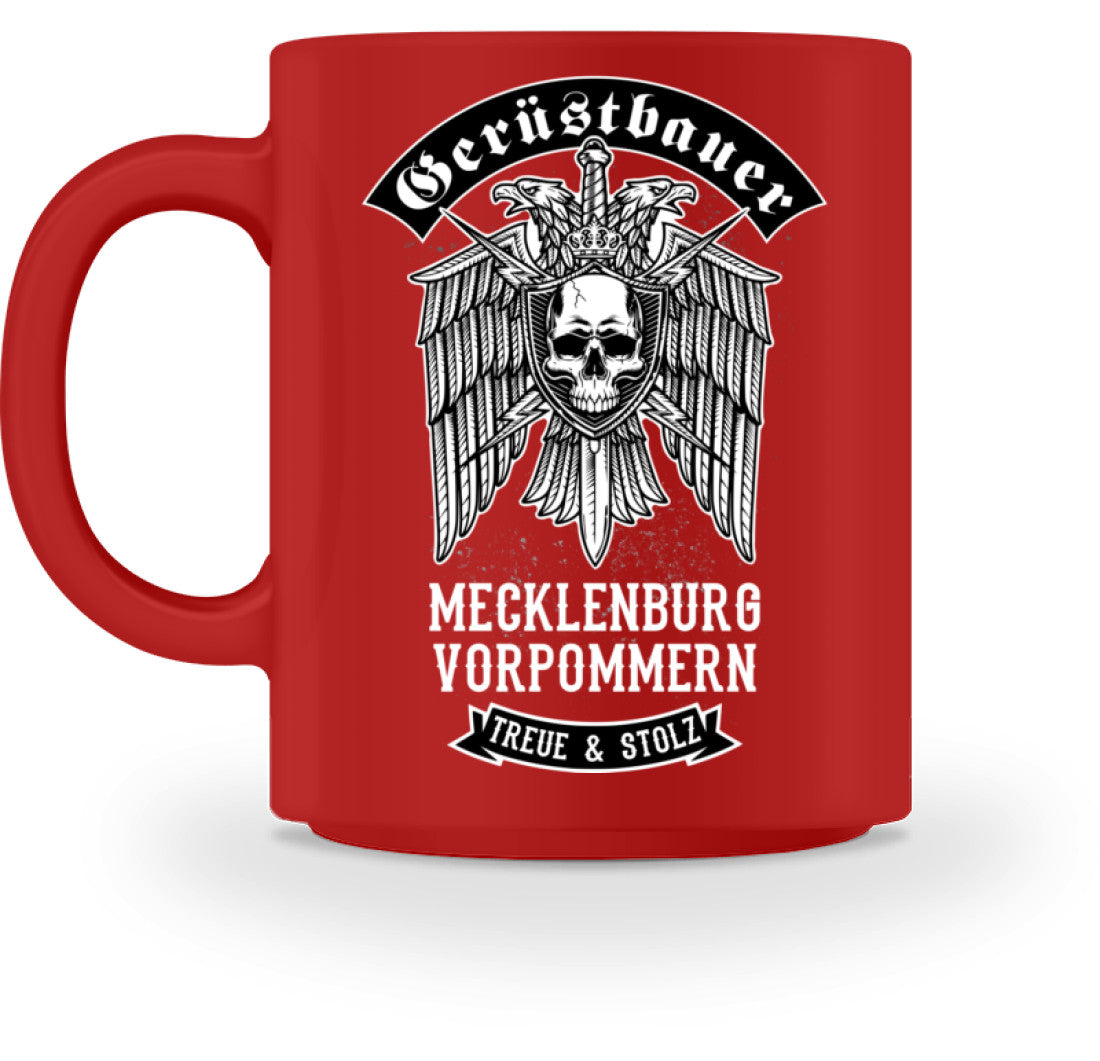 Gerüstbauer Mecklenburg Vorpommern  - Tasse €18.95 Gerüstbauer - Shop >>