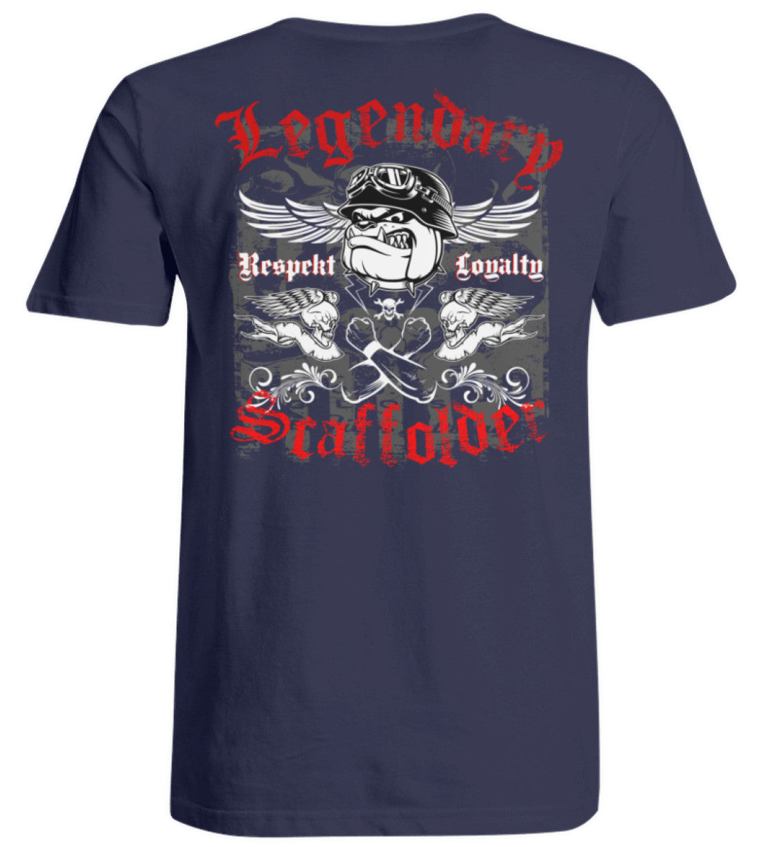 Legendary Scaffolder - Übergrößenshirt €24.95 Gerüstbauer - Shop >>