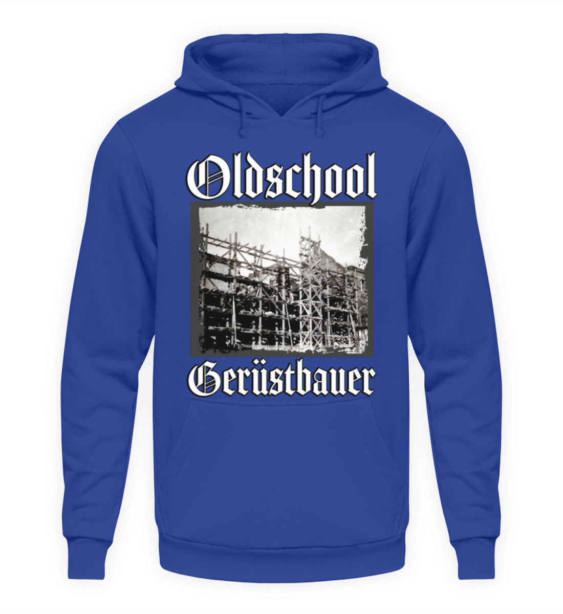 Oldschool Scaffolder Otter - Unisex Kapuzenpullover Hoodie €44.95 Gerüstbauer - Shop >>