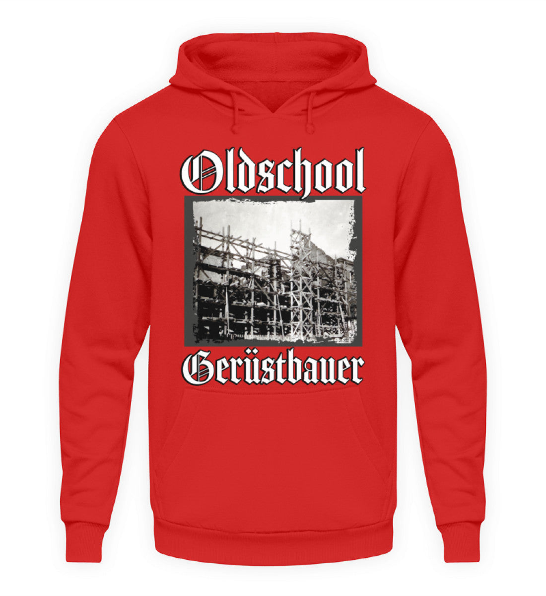 Oldschool Scaffolder Otter - Unisex Kapuzenpullover Hoodie €44.95 Gerüstbauer - Shop >>
