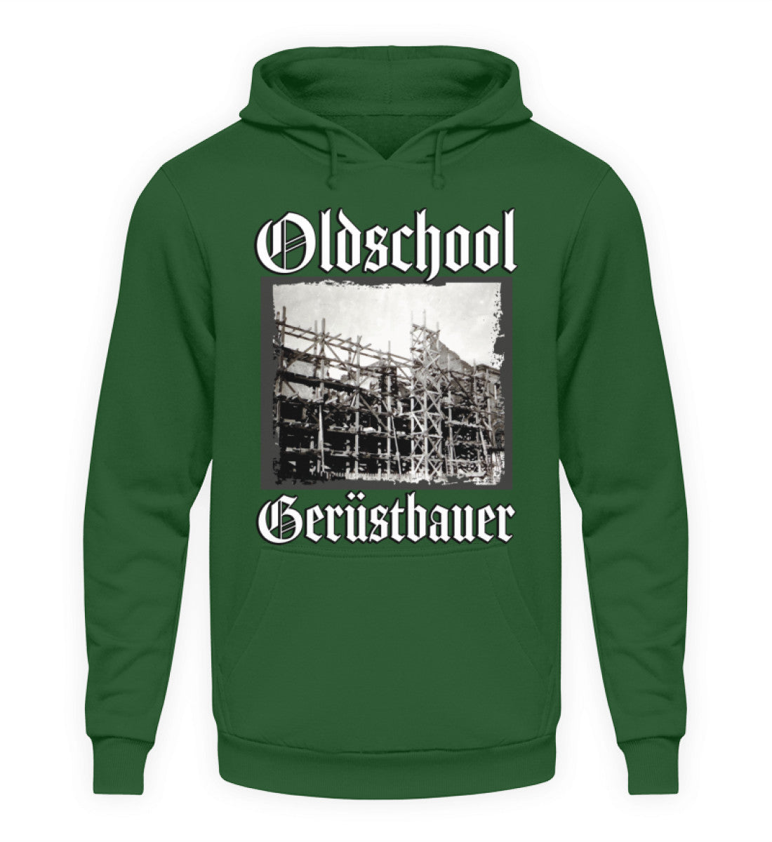Oldschool Scaffolder Otter - Unisex Kapuzenpullover Hoodie €44.95 Gerüstbauer - Shop >>