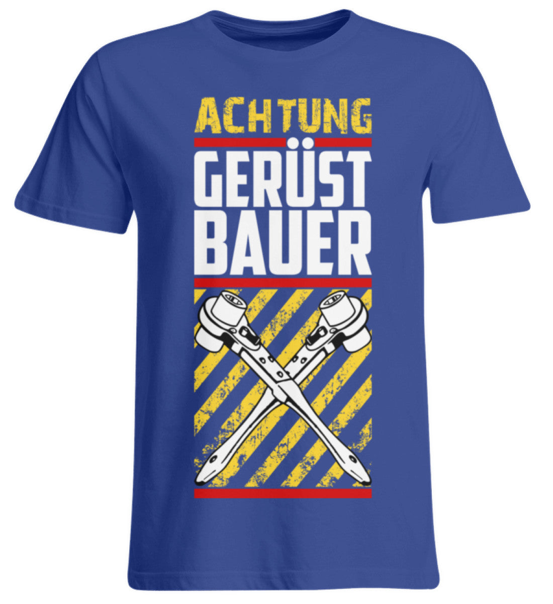 ACHTUNG GERÜSTBAUER - Übergrößenshirt €24.95 Gerüstbauer - Shop >>