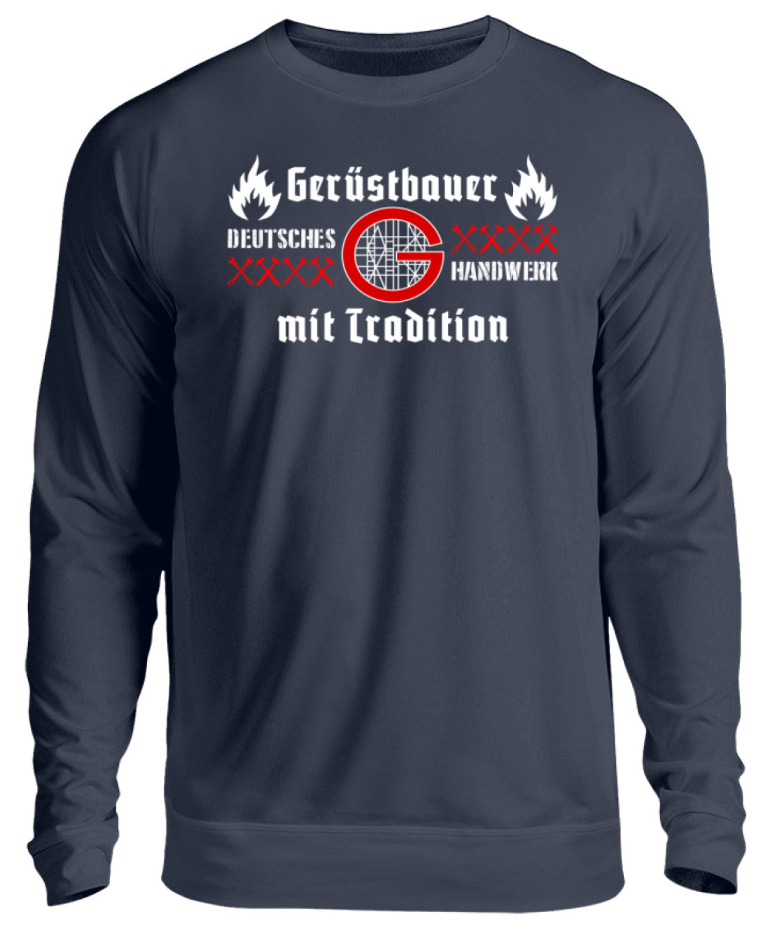 Gerüstbauer Handwerk mit Tradition - Unisex Pullover €32.95 Gerüstbauer - Shop >>