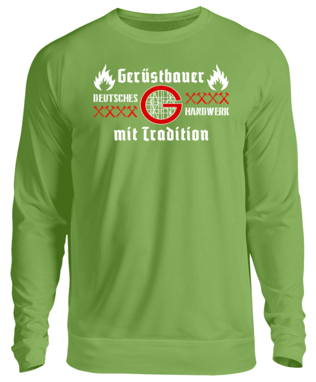 Gerüstbauer Handwerk mit Tradition  - Unisex Pullover €32.95 Gerüstbauer - Shop >>