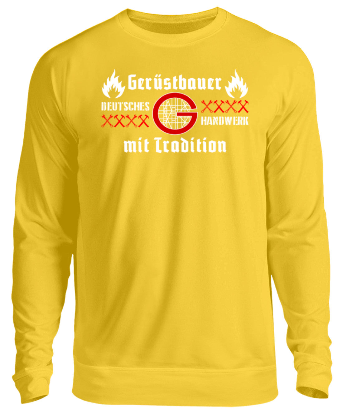 Gerüstbauer Handwerk mit Tradition - Unisex Pullover €32.95 Gerüstbauer - Shop >>
